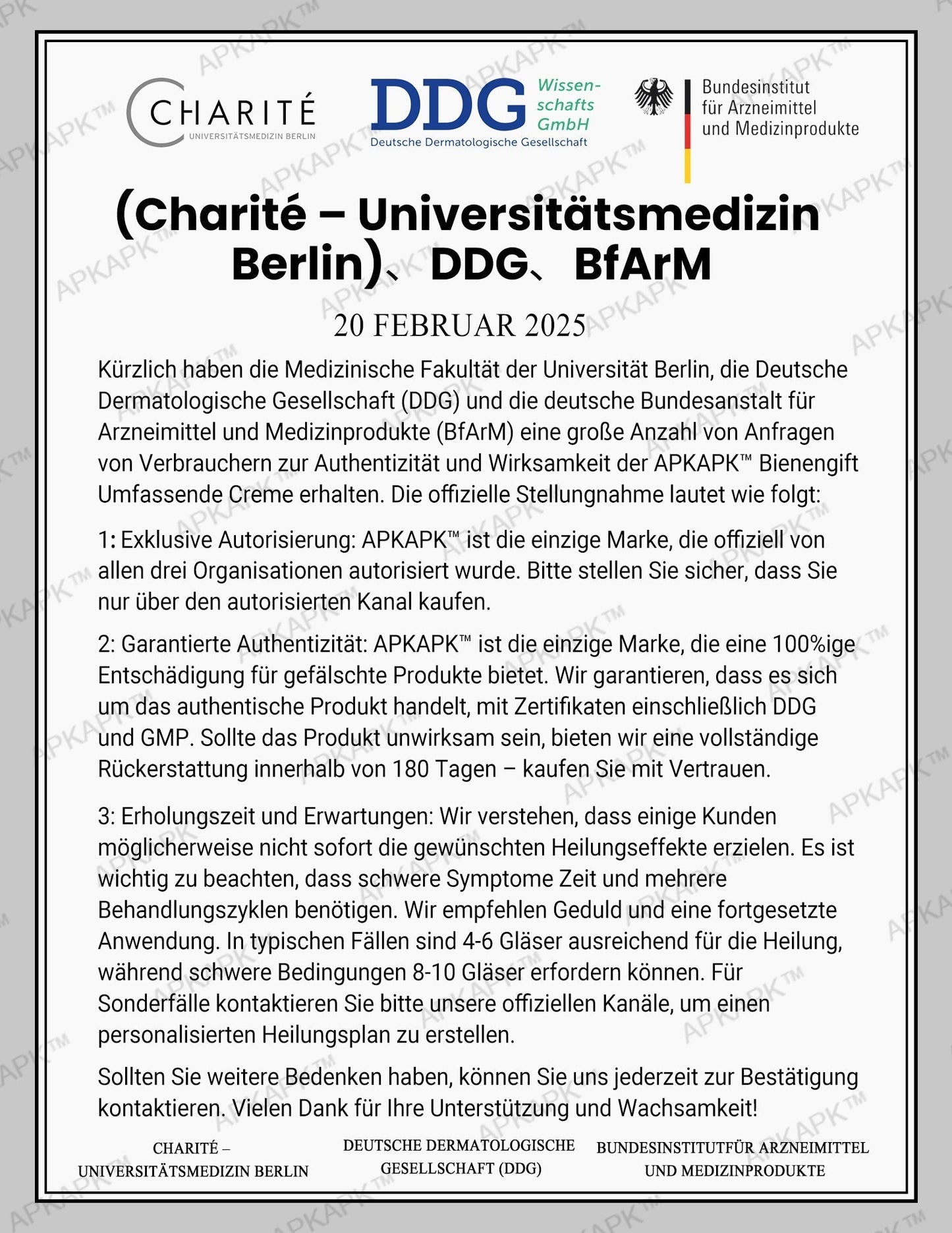 Nur 5 Flaschen! Sichern Sie sich jetzt 50% Rabatt! Verleihen Sie Ihrer Haut in 1 bis 4 Wochen jugendliche Frische. Dieses Angebot kommt erst nächstes Jahr zurück. Schnell zugreifen! 180 Tage Geld-zurück-Garantie!